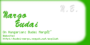 margo budai business card